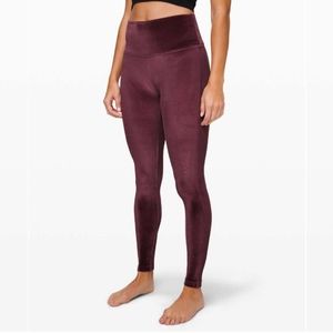 Lululemon Wunder Lounge High-Rise Tight 28" *Velvet